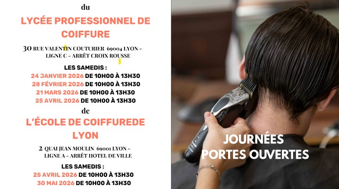 Ecole coiffure Lyon croix-rousse