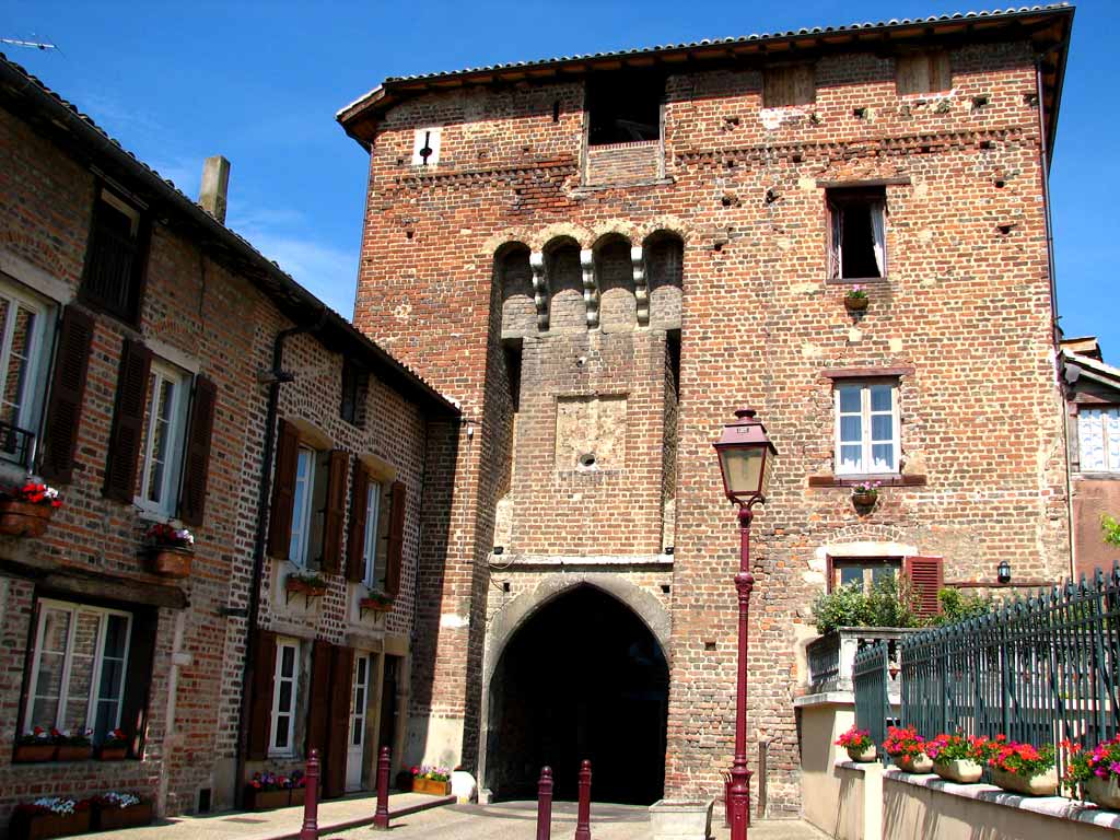 ancienne porte de Chatillon sur chalaronne